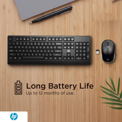 HP KM250 Wireless Keyboard and Mouse Combo with Ergonomic Design | Compatible with Windows 10 and 11 (Black) 5 HP KM250 Wireless Keyboard and Mouse Combo with Ergonomic Design | Compatible with Windows 10 and 11 (Black)