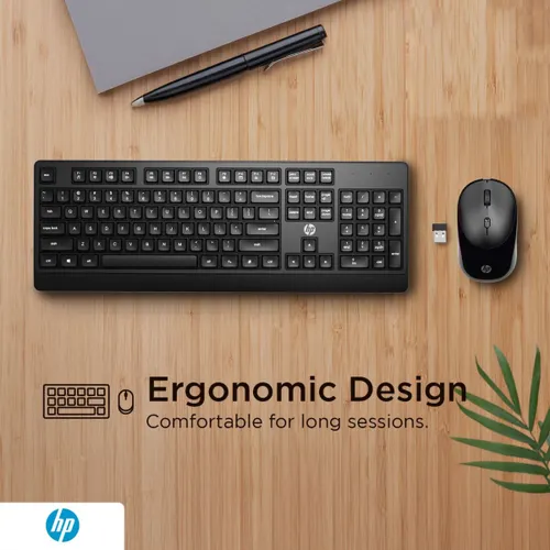 HP KM250 Wireless Keyboard and Mouse Combo with Ergonomic Design | Compatible with Windows 10 and 11 (Black) 6 HP KM250 Wireless Keyboard and Mouse Combo with Ergonomic Design | Compatible with Windows 10 and 11 (Black)