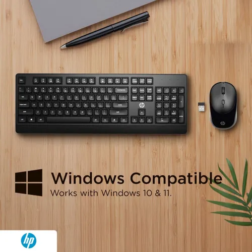 HP KM250 Wireless Keyboard and Mouse Combo with Ergonomic Design | Compatible with Windows 10 and 11 (Black) 7 HP KM250 Wireless Keyboard and Mouse Combo with Ergonomic Design | Compatible with Windows 10 and 11 (Black)