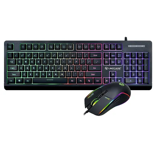 Lapcare LGC-012 Gaming Wired Keyboard and Mouse Combo