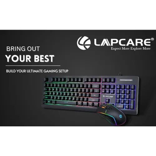 Lapcare LGC-012 Gaming Wired Keyboard and Mouse Combo
