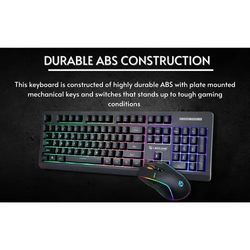 Lapcare LGC-012 Gaming Wired Keyboard and Mouse Combo 5 Lapcare LGC-012 Gaming Wired Keyboard and Mouse Combo