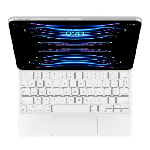 Apple Magic Keyboard for iPad Pro 11-inch (4th generation) and iPad Air (5th generation) US English (White) 5 Apple Magic Keyboard for iPad Pro 11-inch (4th generation) and iPad Air (5th generation) US English (White)