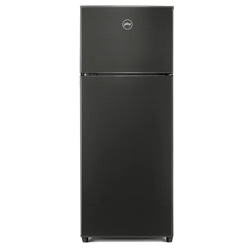Godrej 272 Litres 2 Star Frost Free Double Door Refrigerator | Inverter Technology | LED Lights | Cool Balance Technology (RT Eon Valor 310B RI FS ST, Fossil Steel)