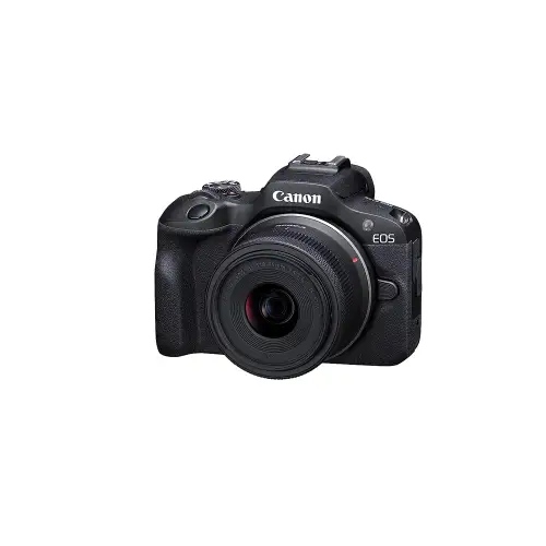 Canon Mirrorless Camera EOS R100 RF-S18-45mm f/4.5-6.3 IS STM, 24.1Megapixels, Effective ISO (Black)