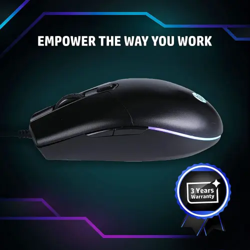 HP M260 RGB Backlighting Gaming Mouse with Customizable 6400 DPI (Black) 3 HP M260 RGB Backlighting Gaming Mouse with Customizable 6400 DPI (Black)
